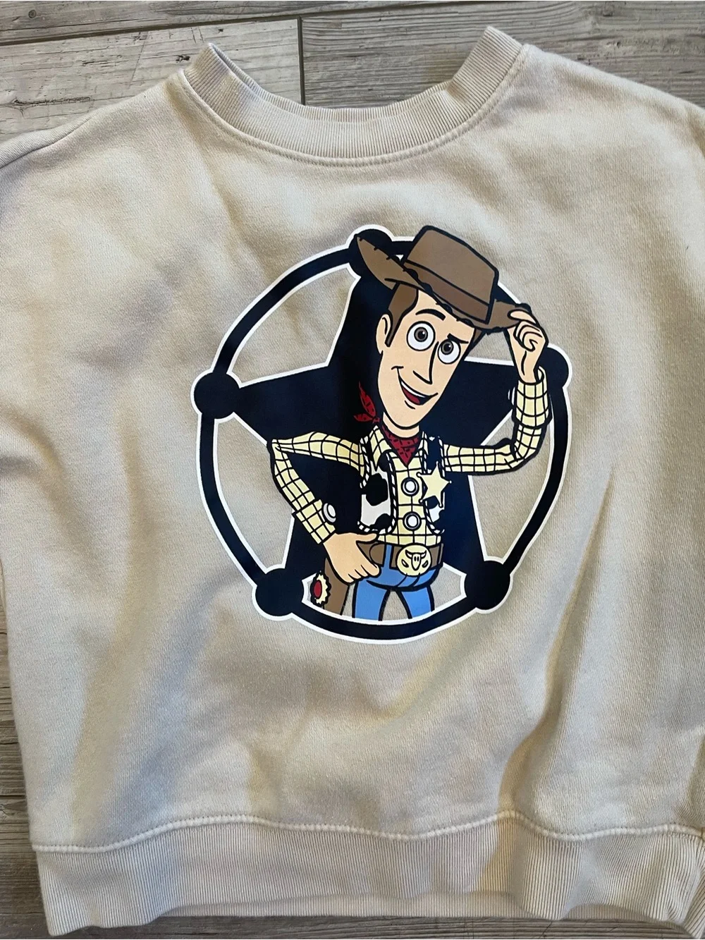 Gap | Disney Toy Story Sheriff Woody  Sweatshirt | Size: 5T